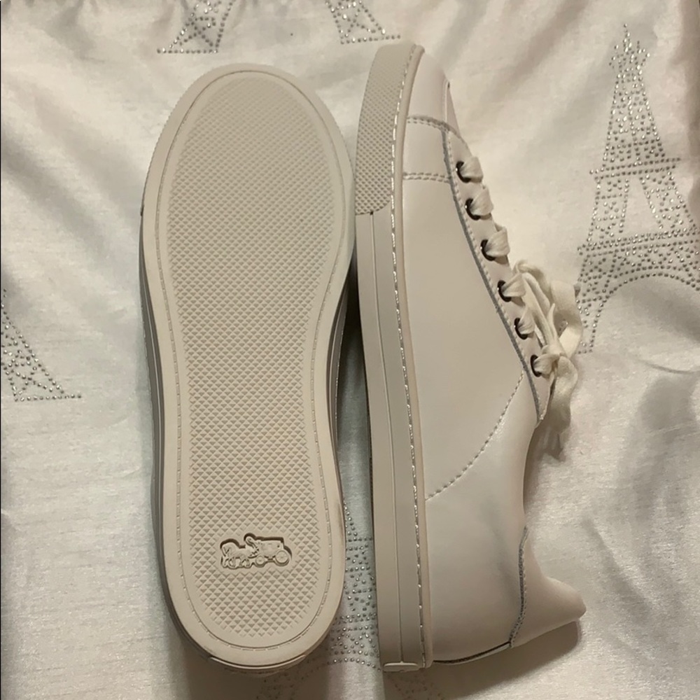 🆕 Coach Ladies Porter Leather Fashion Sneaker - Picture 8 of 13
